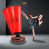 Transfronterizo para niños puño vertical columna de boxeo inyección de agua base estable ininterrumpido patio interior tumbonas inflables bolsa de arena details Picture
